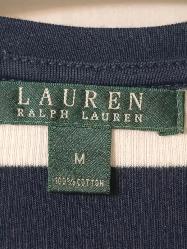 Camisola Ralph Lauren estilo Henley tamanho M R1001 – photo 2